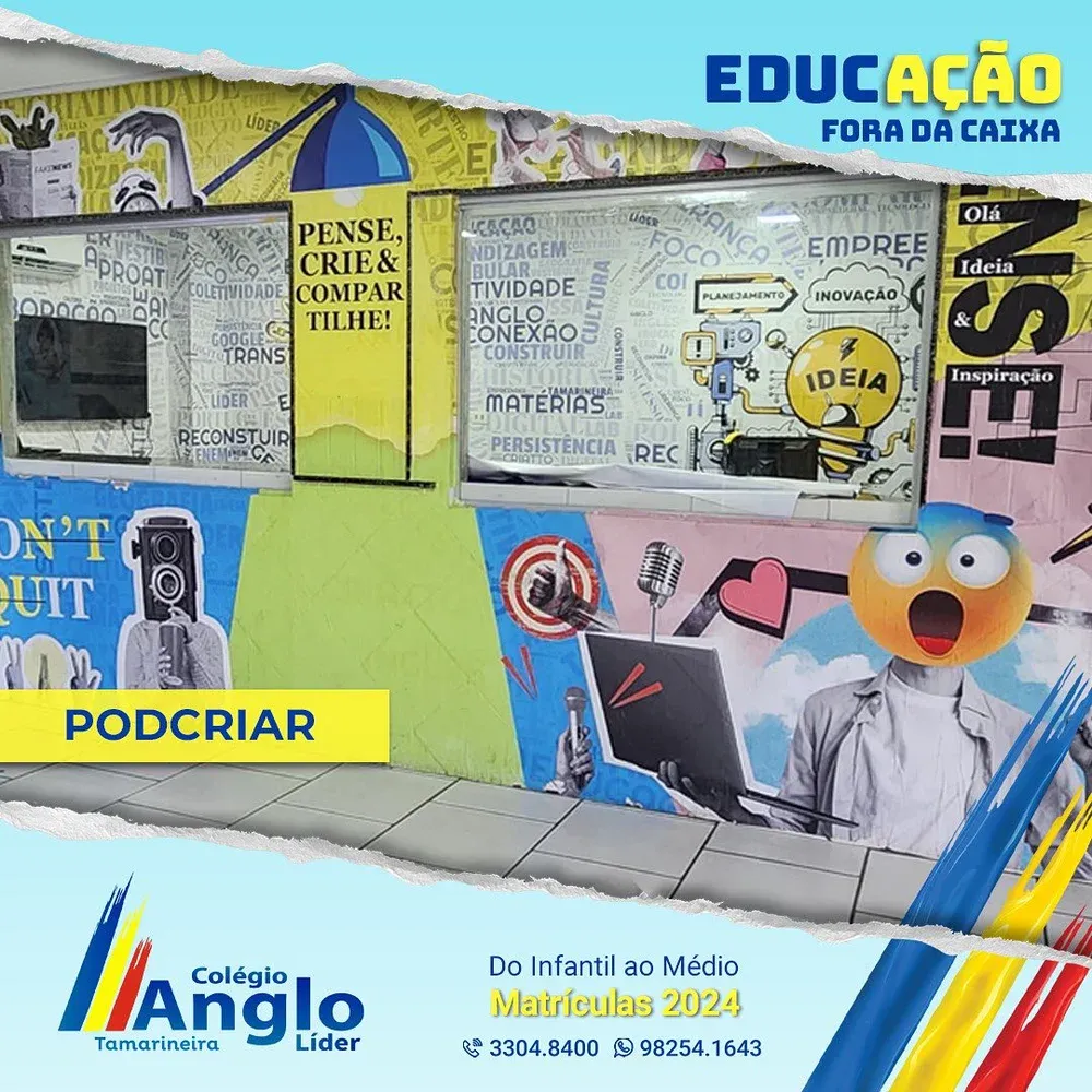 Espaço PodCriar do Anglo Tamarineira