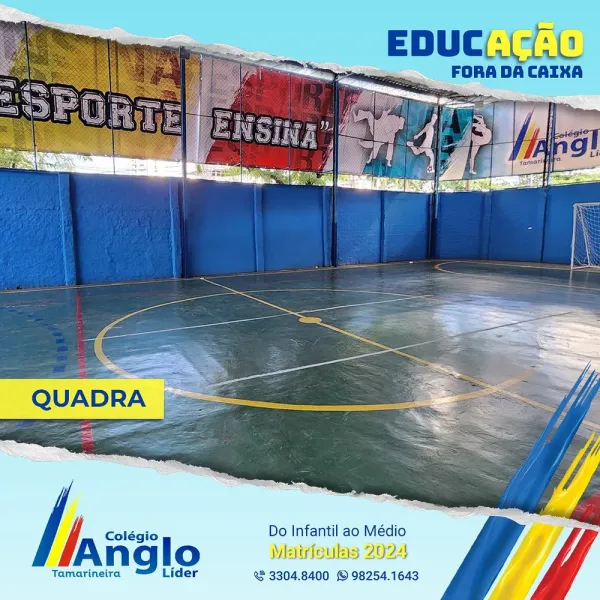 Quadra esportiva do Anglo Tamarineira
